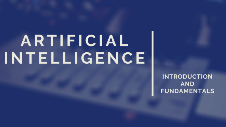 Artificial Intelligence Fundamentals
